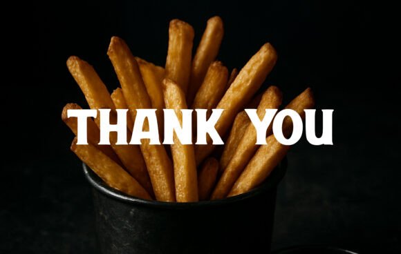 French Fries Font - Preview 2