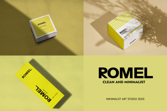 Geometrica Font - Preview 5