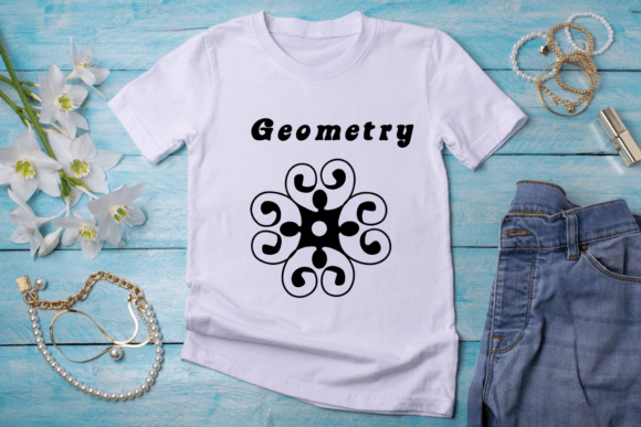Geometry Doodle Font PNG with transparent background - Preview 5