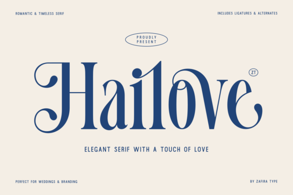 Hailove Font PNG with transparent background - Preview 1