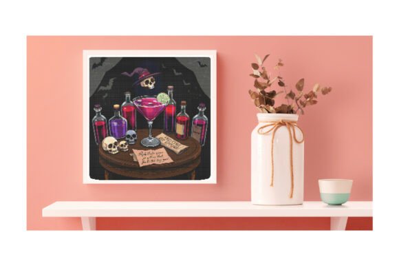 Halloween Cocktail Potion Bar