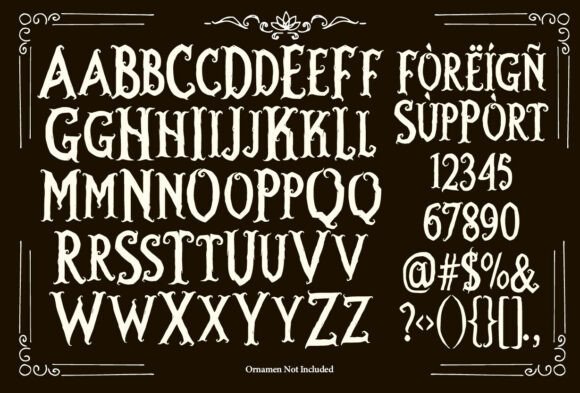 Halther Font PNG with transparent background - Preview 1