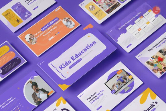 Preview of Kids Education PowerPoint PowerPoint template