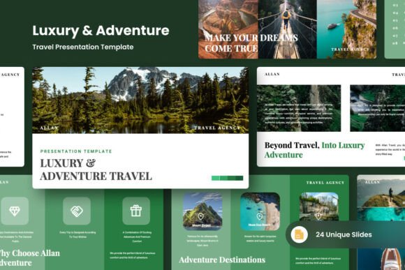 Modern Luxury Travel Presentation