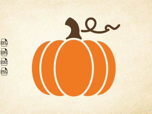 Pumpkin Svg, Pumpkin Outline SVG