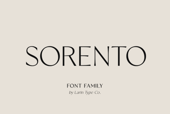 Sorento Regular Serif Font By Pasha Larin