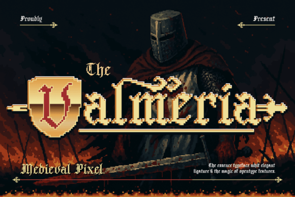 Valmeria Font by Burntilldead preview