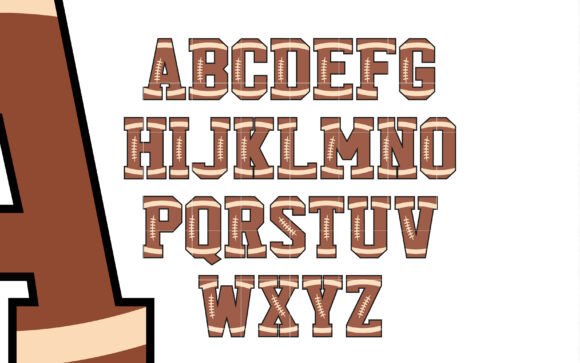 American Football Font - Preview 2