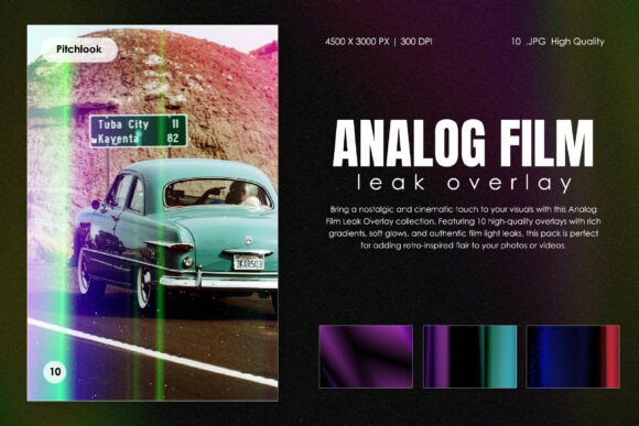 Analog Film Leak Overlay