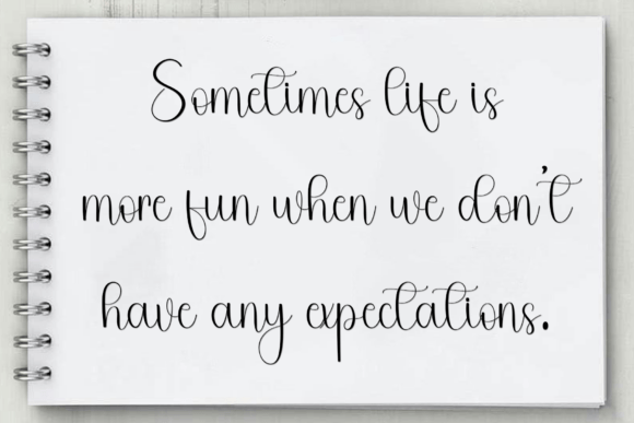 Angela Handmade Font - Preview 6