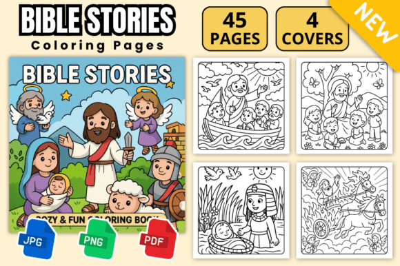 Bible Stories Coloring Pages