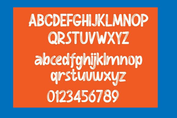 Black Font - Preview 5