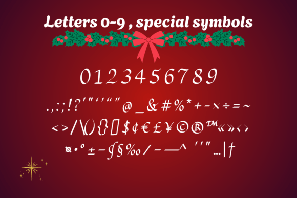 Christmas Font - Preview 6