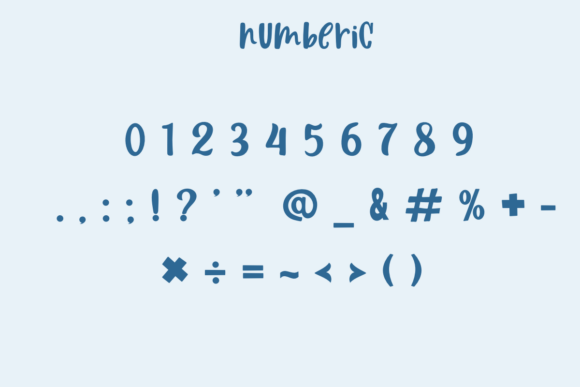 Christmas Snow Font - Preview 2