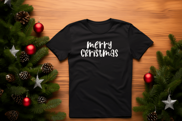 Christmas Snow Font - Preview 3