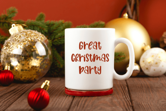 Christmas Snow Font - Preview 4