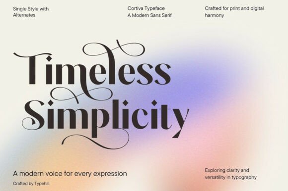 Cortiva Font - Preview 1
