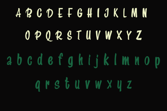 Cozy October Font - Preview 1