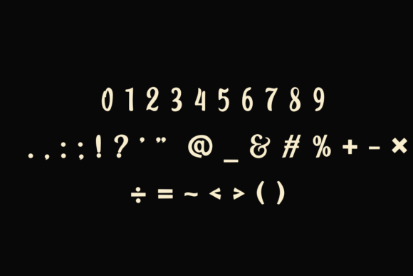 Cozy October Font - Preview 2
