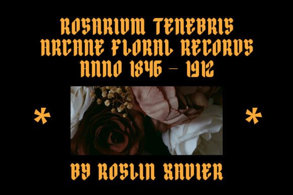 Draven Font - Preview 1