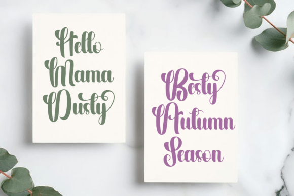 Dusty Font - Preview 2