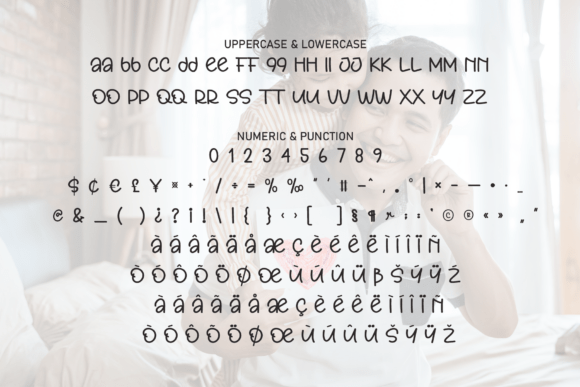 Father Happy Font - Preview 6