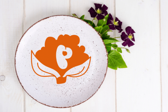 Fon Vegetables Font font preview - 5