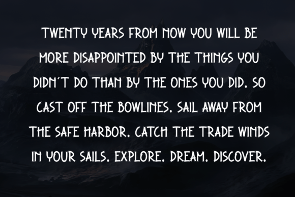 House Scary Font - Preview 5
