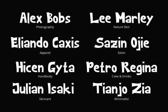 Kentaz Font PNG with transparent background - Preview 4