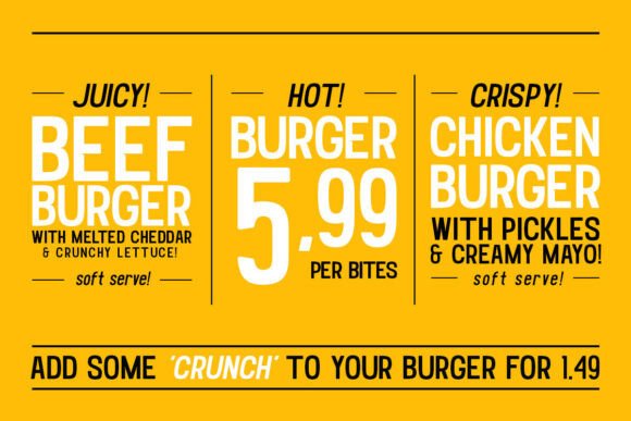 Kravo Regular Font PNG with transparent background - Preview 2