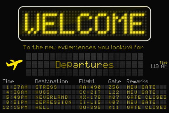 Led Display Font PNG with transparent background - Preview 1