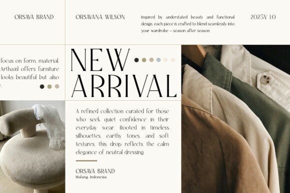Marquis - Elegant Modern Serif Font PNG with transparent background - Preview 2