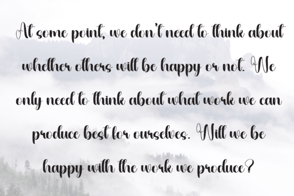 Motivated Font PNG with transparent background - Preview 5