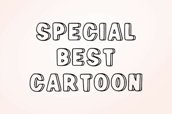 Sketchdoodle Regular Font PNG with transparent background - Preview 1