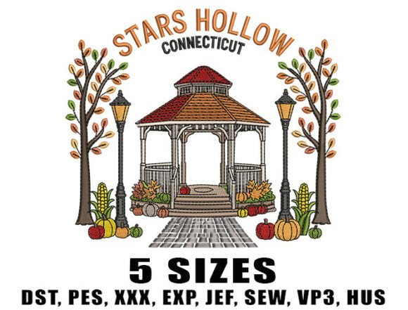 Stars Hollow Connecticut Gazebo