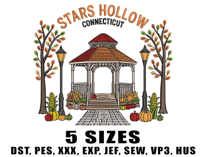 Stars Hollow Connecticut Gazebo