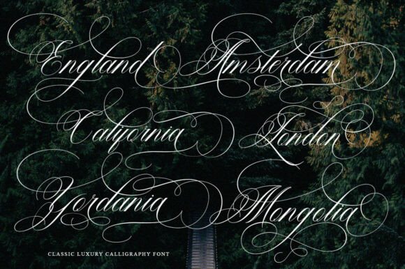 Bathenica Font - Preview 4