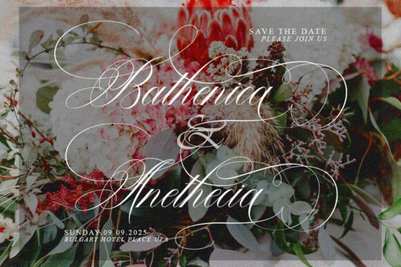 Bathenica Font - Preview 6