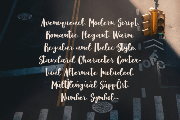 Cfaveniqueacl Regular Font - Preview 1