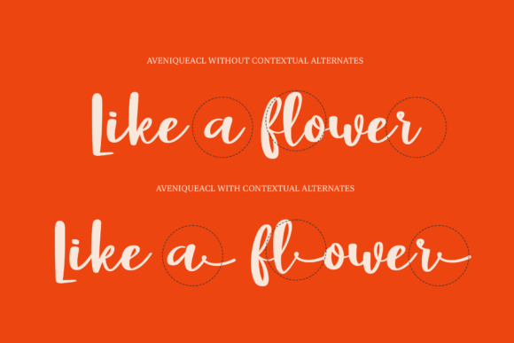 Cfaveniqueacl Regular Font - Preview 2