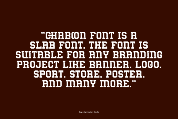 Chaboon Font - Preview 4