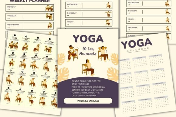 Chair Yoga for Seniors Office Workers