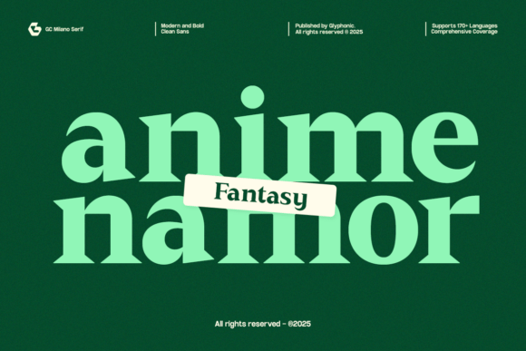 Gc Milano Font - Preview 4