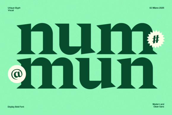 Gc Milano Font - Preview 5