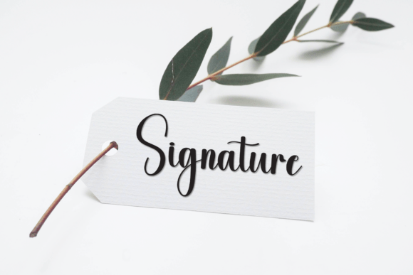 Greeting Font - Preview 4