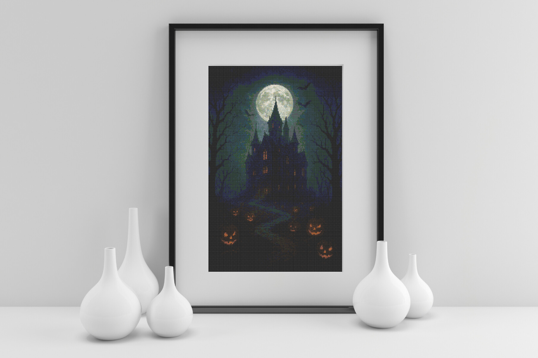 Halloween Moonlit Haunted Manor