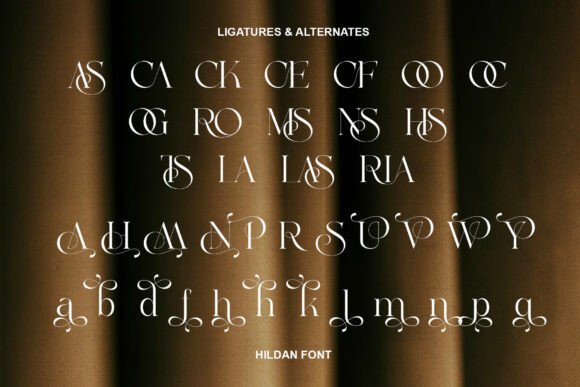 Hildan Font PNG with transparent background - Preview 6