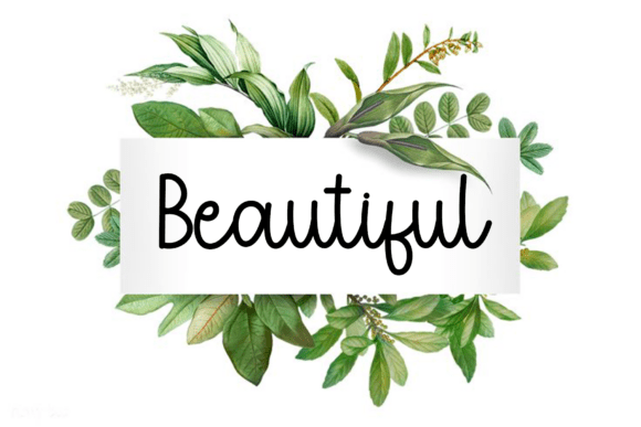 Little Woman Font PNG with transparent background - Preview 3