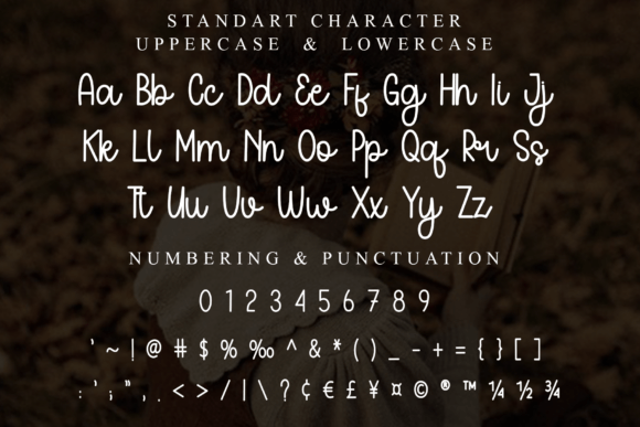 Little Woman Font PNG with transparent background - Preview 6
