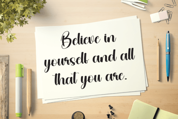 Magic Designer Font PNG with transparent background - Preview 2